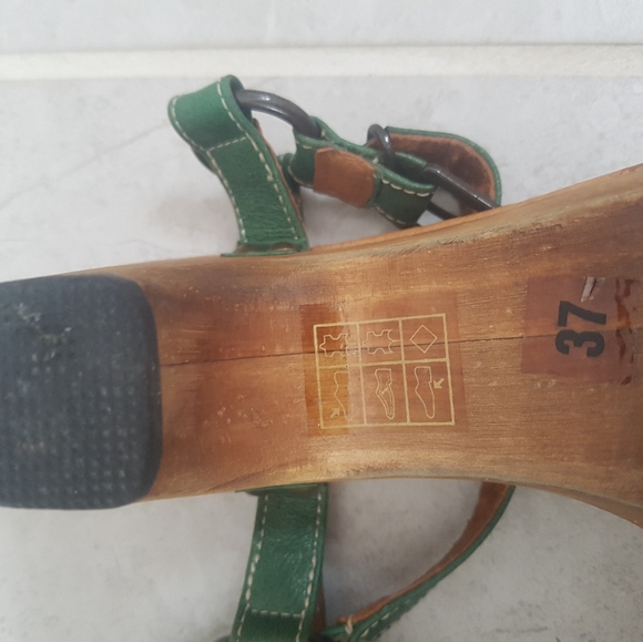 Wood platform sandals - Picture 5 of 5